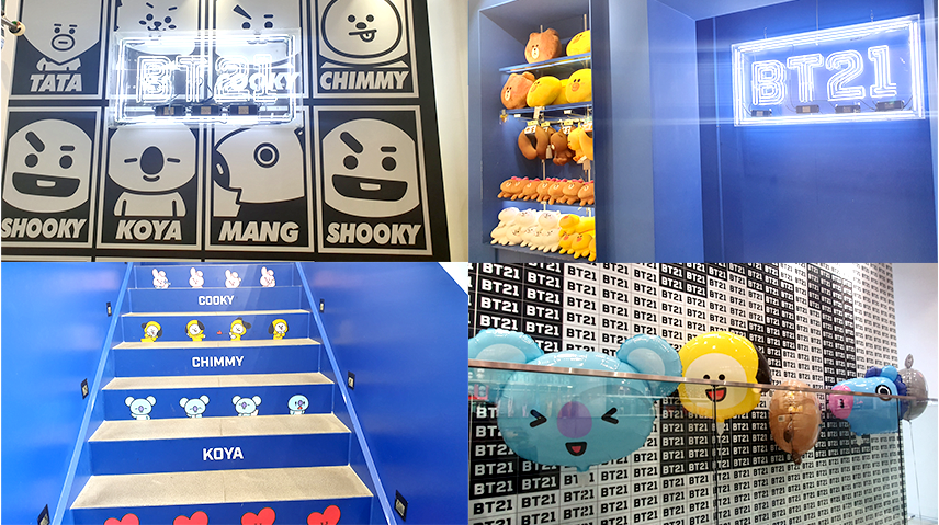 Флагманский магазин LINE Friends в районе Хондэ