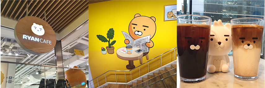 Флагманский магазин Kakao Friends в районе Хондэ