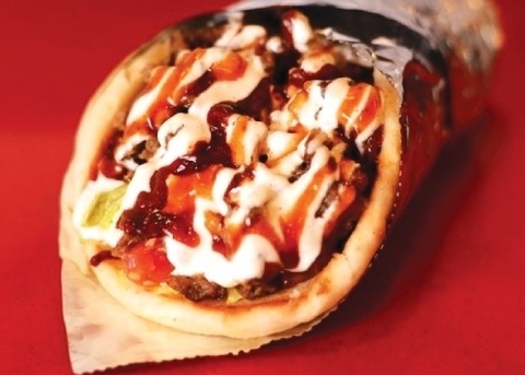 The Halal Guys ресторан в районе Каннам (할랄가이즈 강남점)